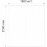 Шторка для ванной WASSERKRAFT MAIN SC-47101